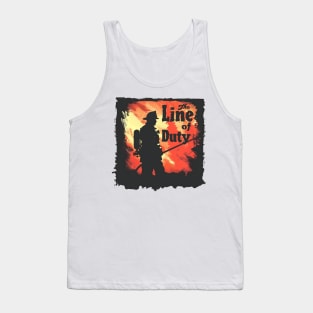 In the Line of Duty Tank Top